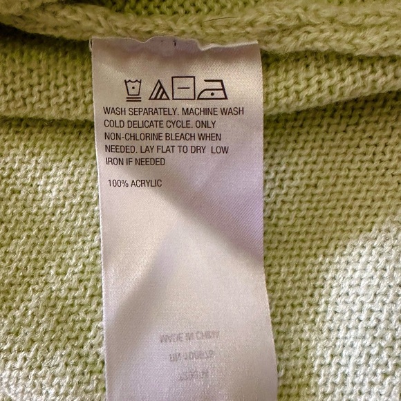 G by Giuliana Open Front Long Belted Knit Duster - Womens Size Large -Mint Green - Picture 3 of 3